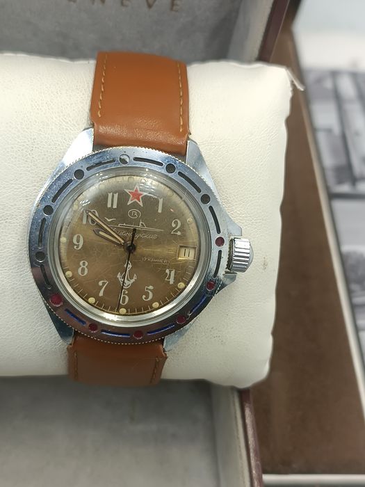 Zegarek Wostok komandorski amfibia mechaniczny