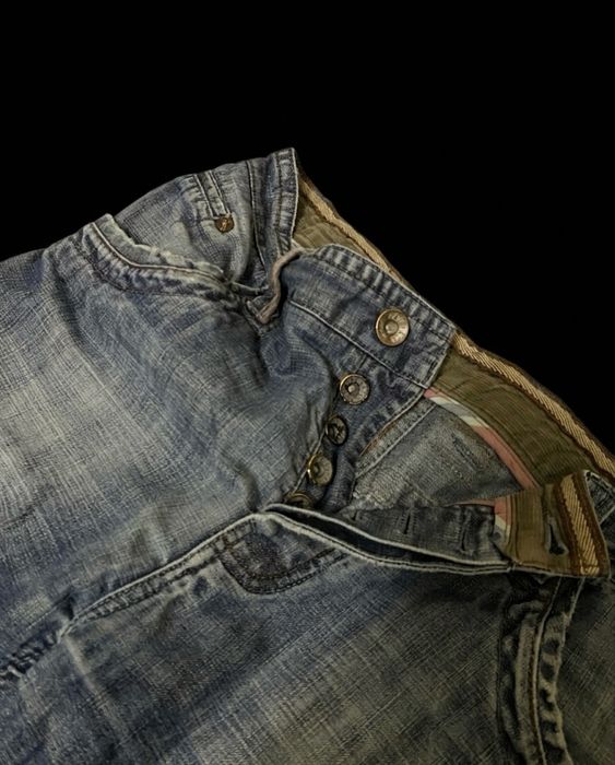 Архивные Bootcut Джинсы Archive Vintage Fat Face в Стиле True Religion Y2K j-cut