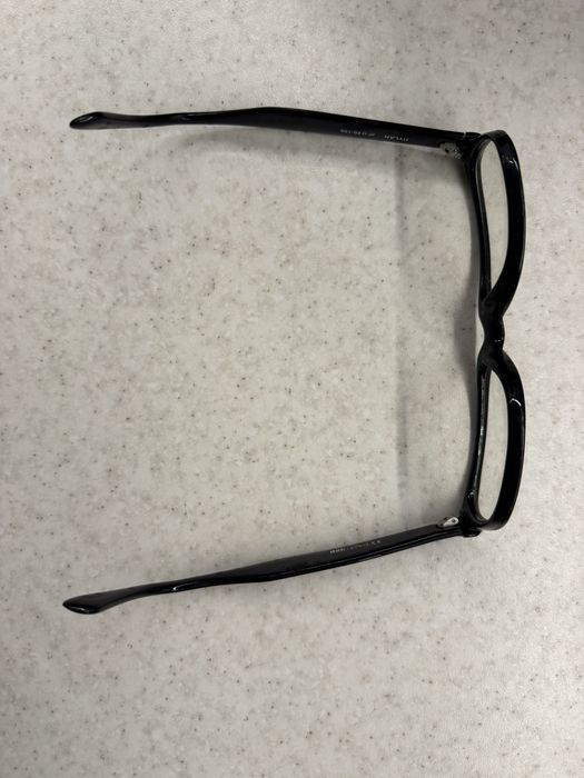 Oprawki czarne kujonki okulary