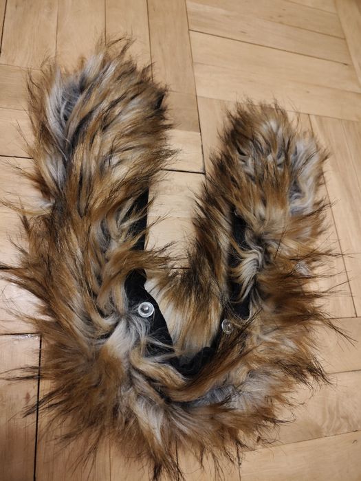 Futerko dopinane do kurtki płaszcza futrzane obszycie kaptura kołnierz