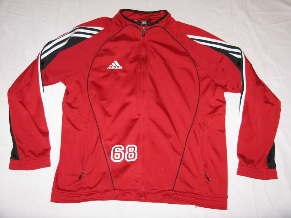 bluza dresowa Adidas sportowa rozpinana dres na zamek duża xl xxl 68