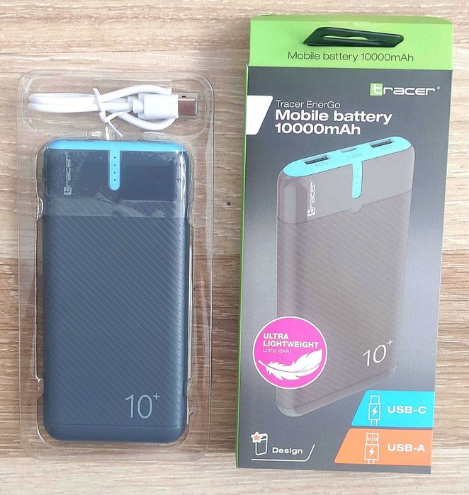 Power Bank 10000mAh ładowarka