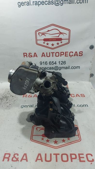 Coletor de Admissão Peugeot 4007 Grupo PSA 2.2 HDIF 9662010880