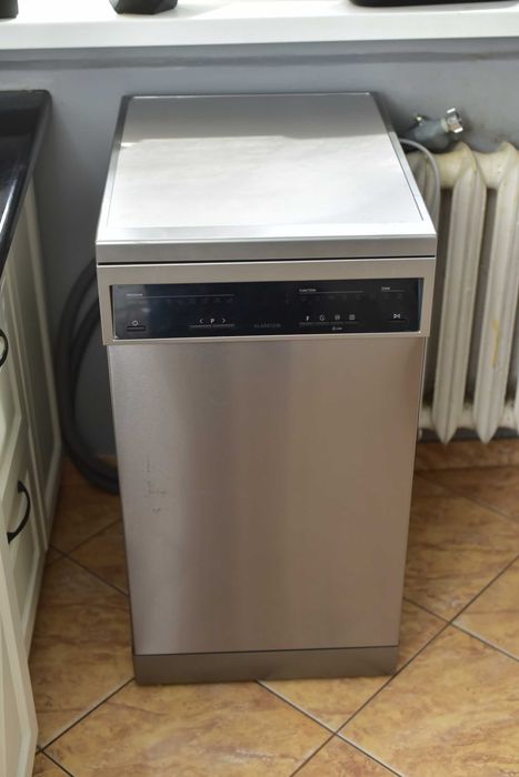 Klarstein Verosteel Zmywarka 45cm Wolnostojąca 9 programów 42 dB AquaStop blokada dziecięca