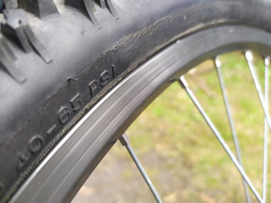 Koła 26'' Shimano Deore LX  FH/HB-M550 , Rigida LASER 400 Hard Anodized CST Komplet Polecam