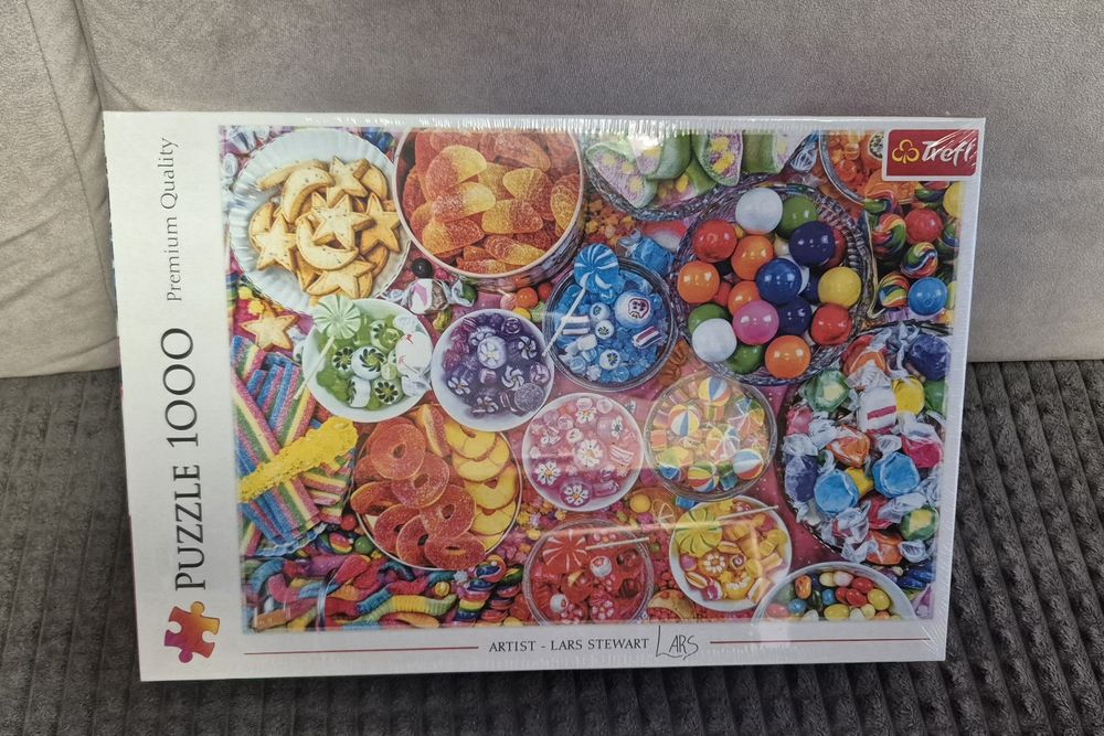 Puzzle słodkości 1000 el. NOWE, zafoliowane