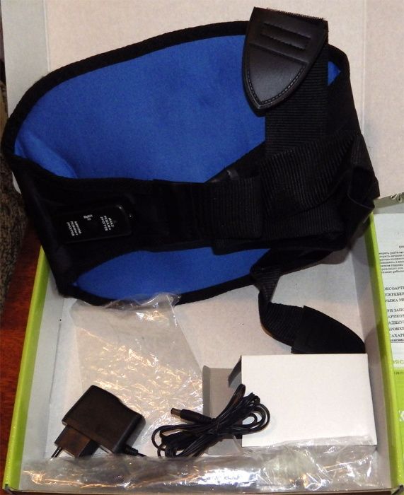 Вибро-массажный пояс массажер. подарок