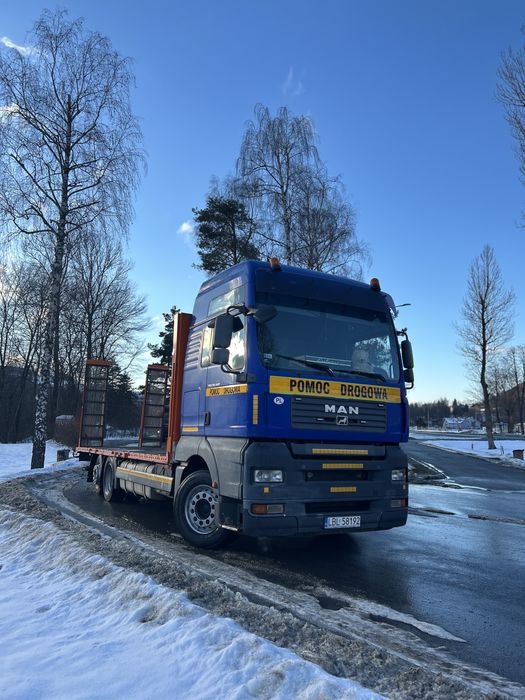 Man tga 440 pomoc drogowa laweta pojazd specialny Okazja !!!