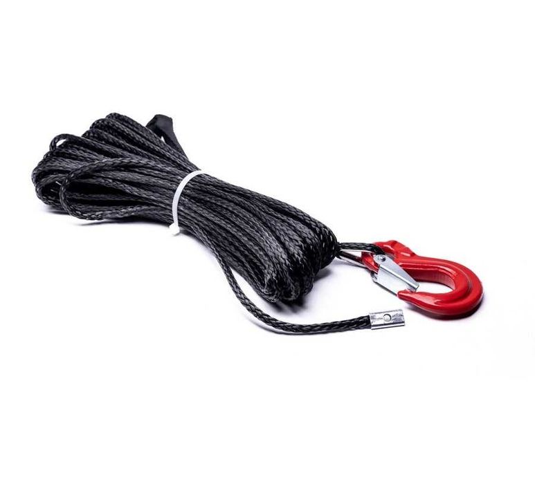 Lina syntetyczna do wyciągarki 15M zakończona hakiem