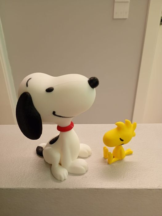 Snopy com amigo , 12 cm