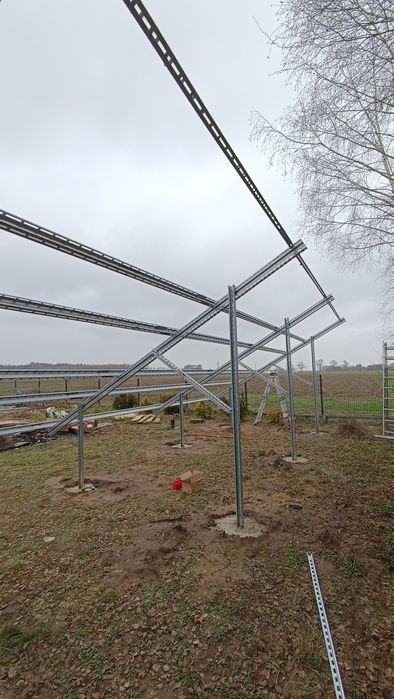 KONSTRUKCJA NAZIEMNA PV 2x9 GRUNT ( panel 2.3*1..14)