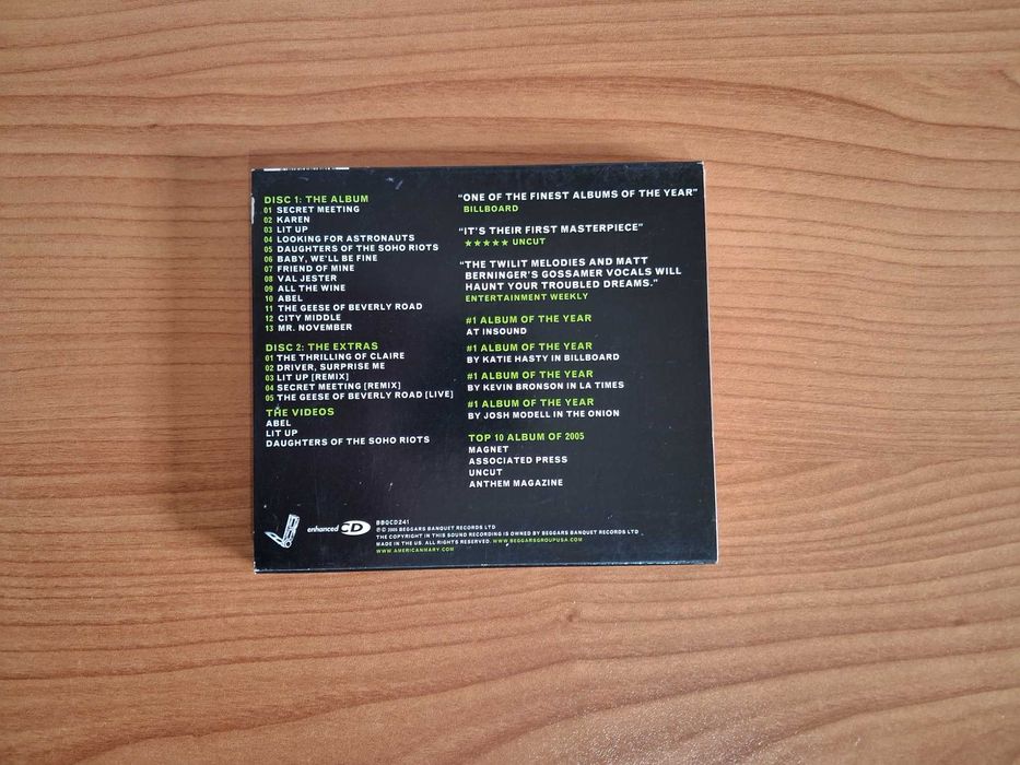 National, The - Álbuns (CD)