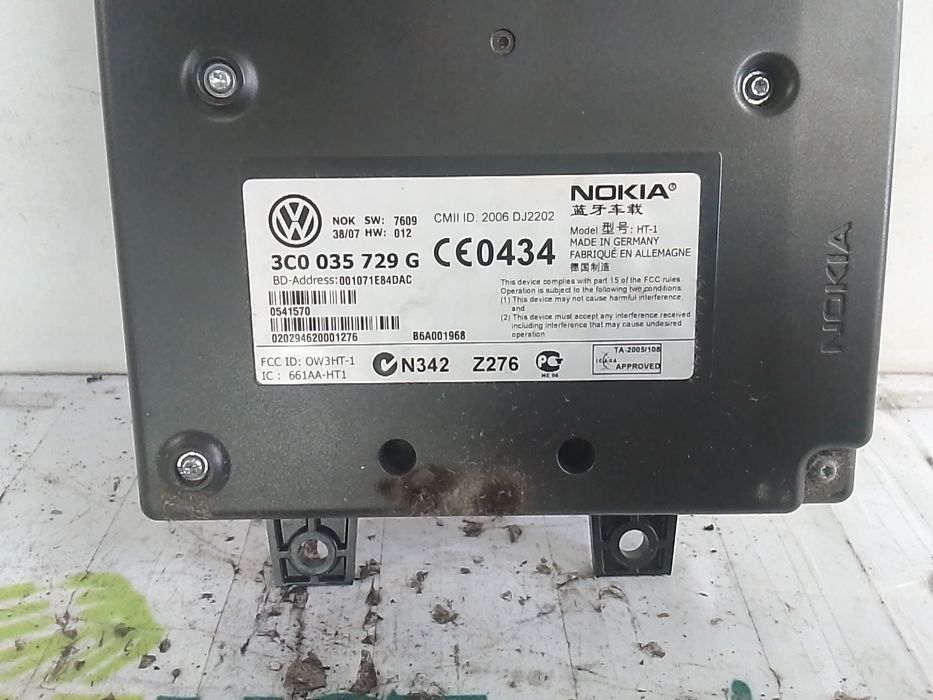 Modulo Antena do Bluetooth VOLKSWAGEN Golf V (1K1)