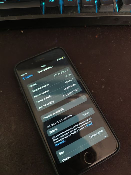 iPhone 7 32GB 75% + Orginalne pudełko