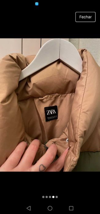 Colete alcochoado Zara