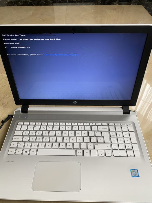Ноутбук на зарчасти hp