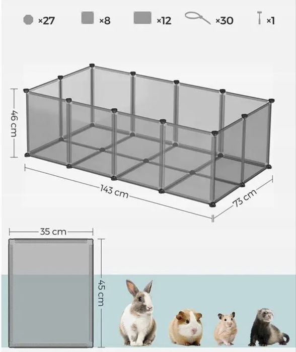 вольер для кролика манеж для кролика морской свинки