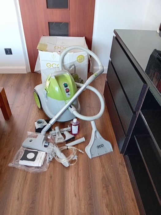 Odkurzacz piorący ECO 1300W – pranie dywanów, tapicerki + komplet akcesoriów