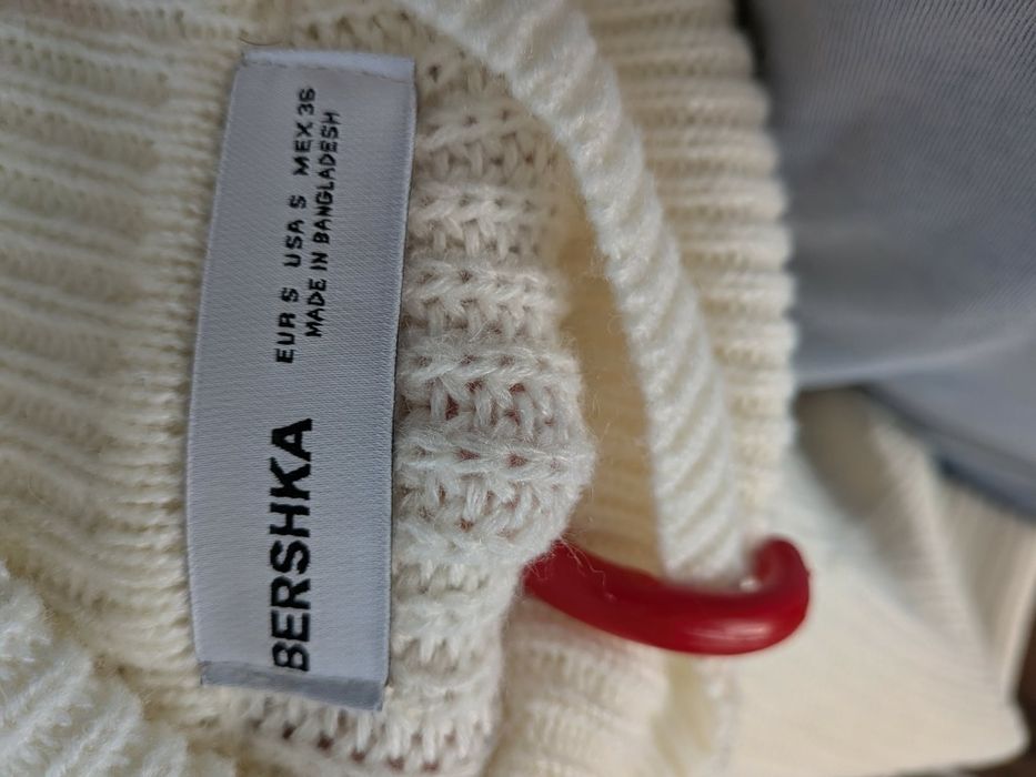 Sweter męski kremowy r. S