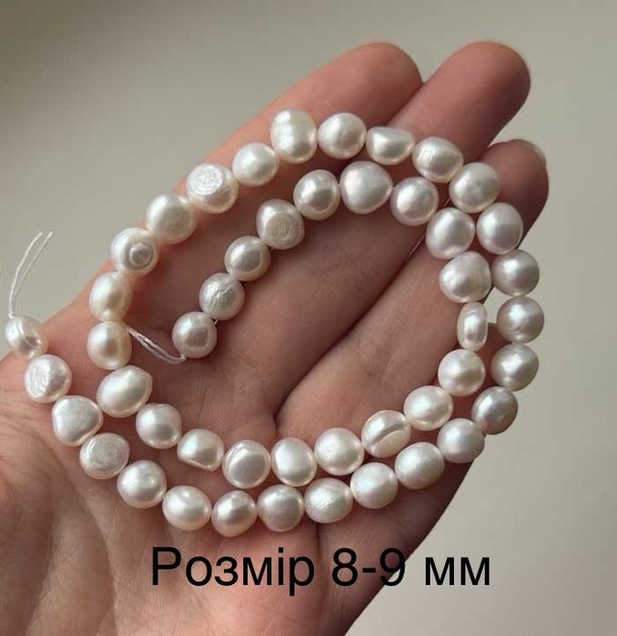 Подарунок дівчині .Чокери й намиста з натуральних перлин.Ручна робота