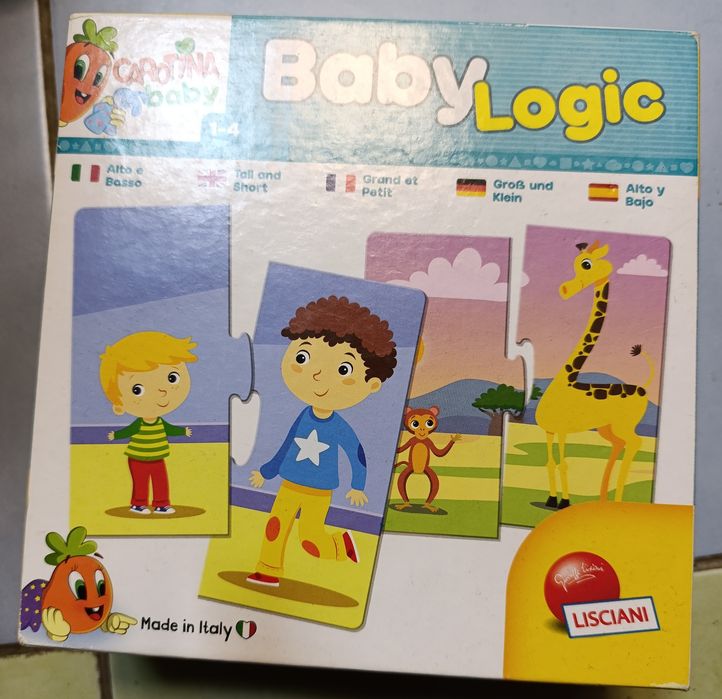 Пазл baby logic большой -маленький