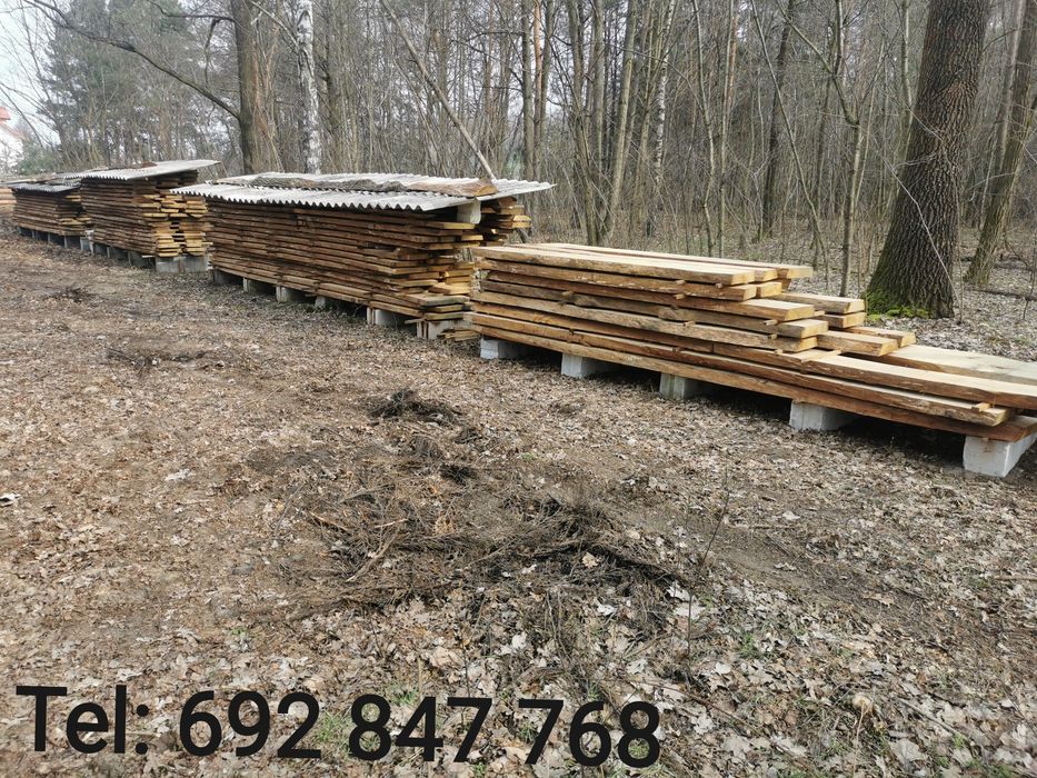 Deski dębowe 5cm 8cm , tarcica dębowa , szerokie , różne długości