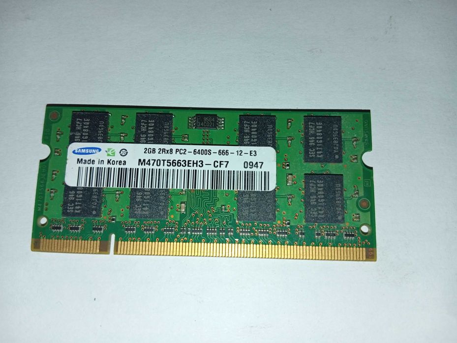 Memórias RAM 2GB DDR2 DDR3 PC e Portátil