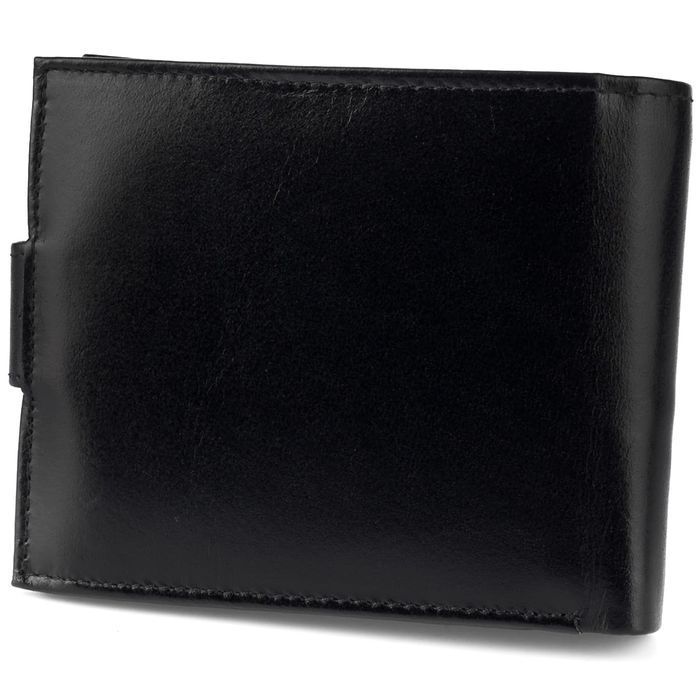 Portfel męski skórzany ARTURO 032 czarny prezent okazję imieniny nowy