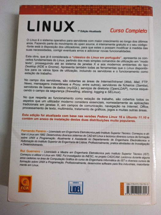 linux - curso completo de fernando pereira e rui guerreiro  (novo)