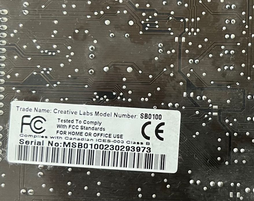 Creative Sound Blaster Live 5.1 Sound Card64409451008257122