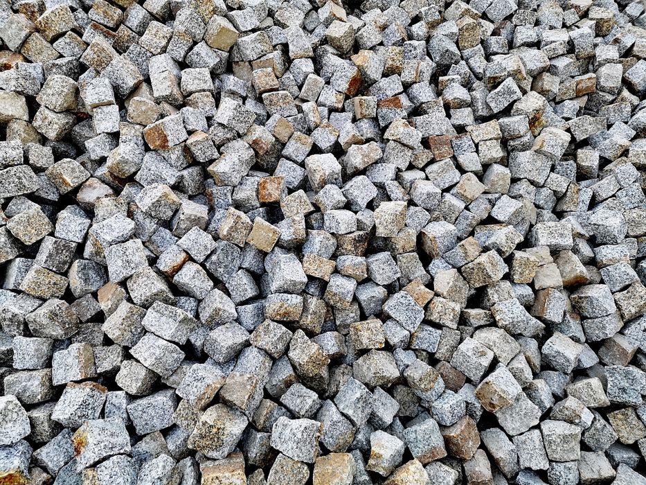 Kostka granitowa 4/6 szaro-ruda