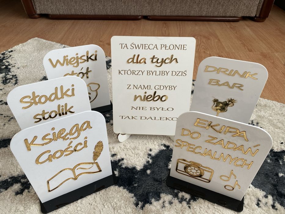 Tabliczki ślubne