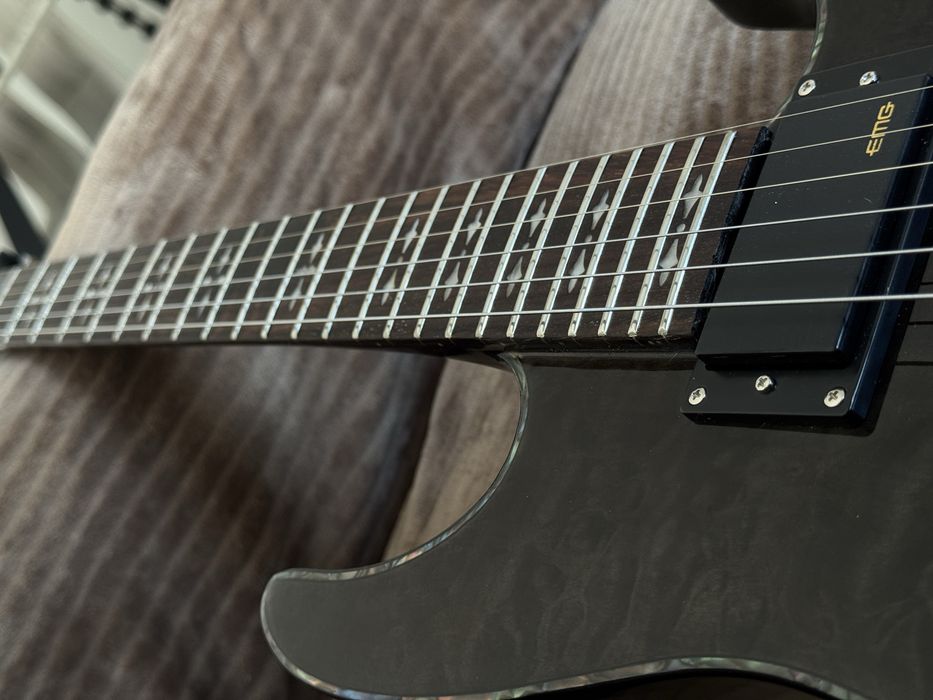 Guitarra Elétrica Custom Made Floyd Rose | Transparent Black