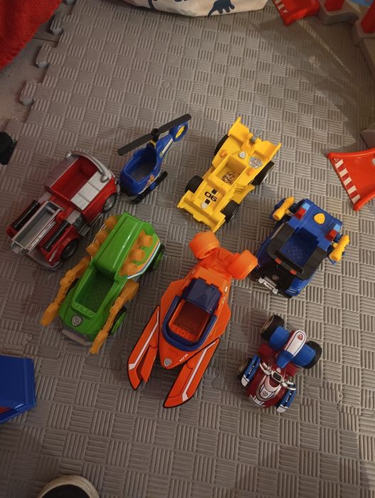 Pojazd psi patrol 7szt. Z figurkami