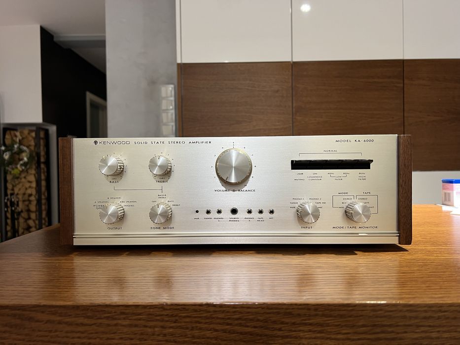 Kenwood KA-6000 Wzmacniacz Stan Perfekt !!! 110-120V