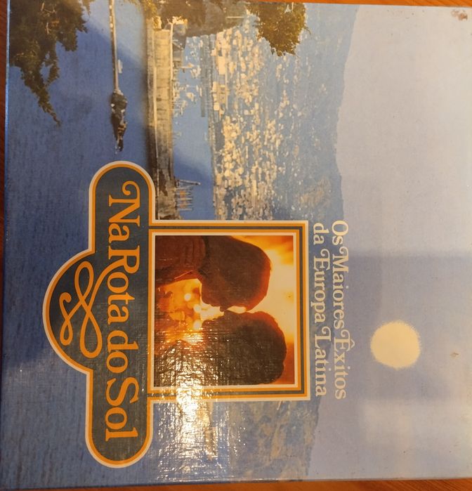 Coleção discos vinil "Na Rota do Sol - Os maiores êxitos da Europa"