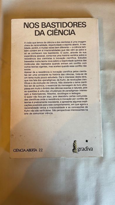 Livro Nos Bastidores Da Ciência