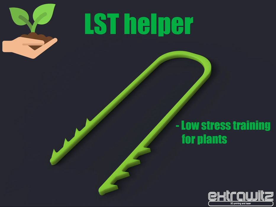 Auxiliar LST para Plantas - Treino de Baixo Stress