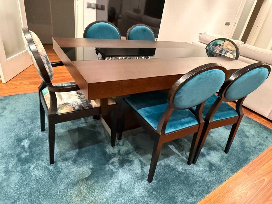 Mesa Sala Jantar com 6 Cadeiras