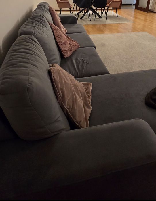 Sofá com chaiselongue
