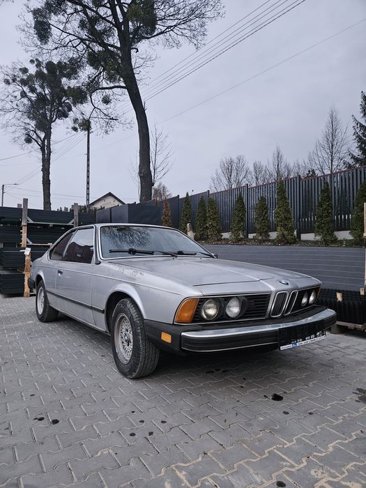 Bmw e24 633CSI, Rekin, seria 6, manual,  niski przebieg