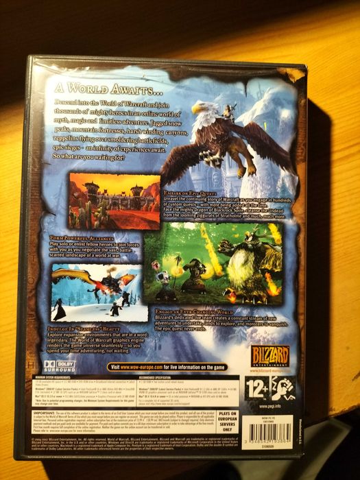World of Warcraft DVD BOX
