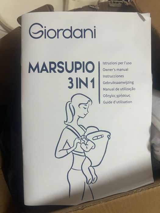 Marsupio 3 em 1 Giordany