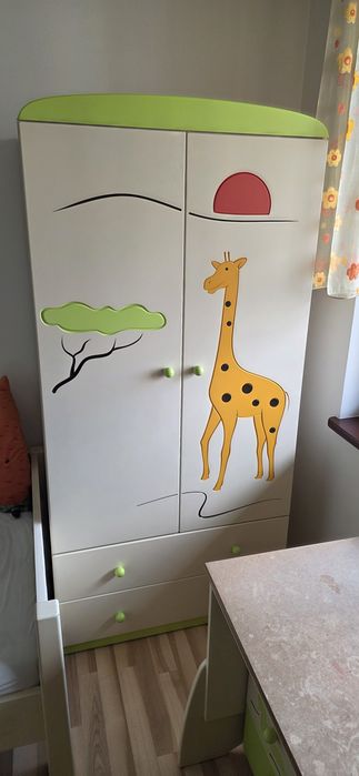 Meblik Sawanna zestaw mebli do pokoju dziecięcego