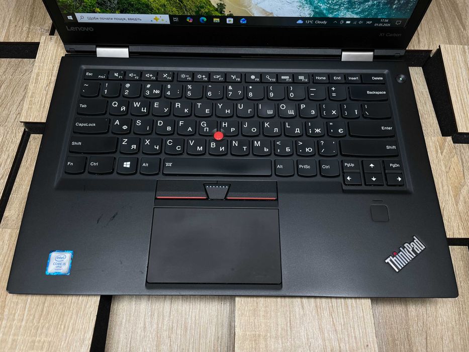 №5572 Ноутбук Lenovo ThinkPad X1 Carbon Gen 4 th/i5-6300U/RAM8Gb/SSD128Gb
