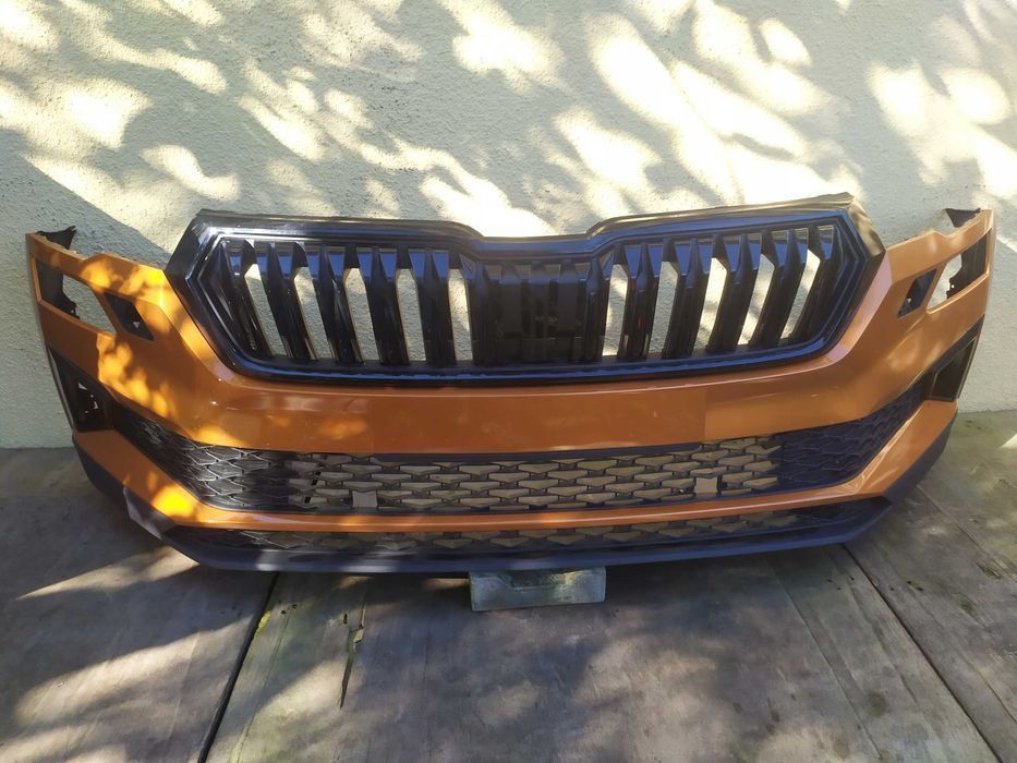Бампер передний перед Skoda Karoq Scout рест до рест разборка
