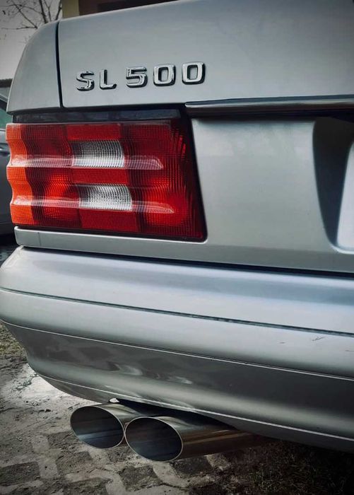 -= Mercedes R129 SL500 SL600 tłumik wydech profesjonalnie ProCustom -=