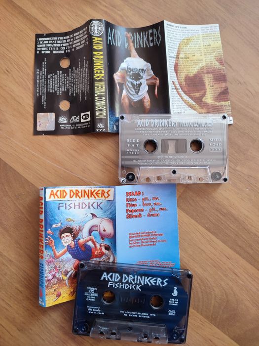 Zestaw Kaset Acid Drinkers Metal