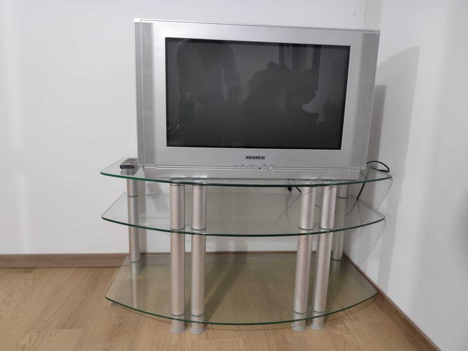 Movel de sala em vidro como novo