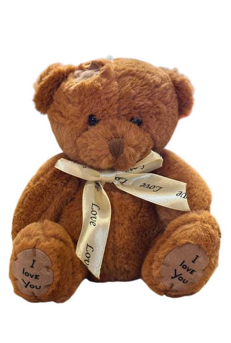 Maskotka Zabawka Miś z napisem LOVE Prezent Upominek 15cm kod 2129